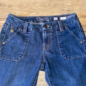 Miss Me Jeans•Size 25•Mid-Rise•Wide•Brand New